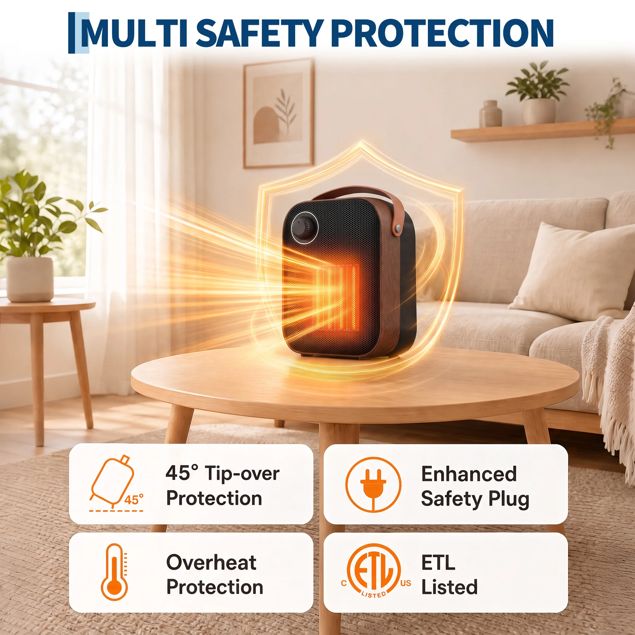 1500W Ceramic Space Heater