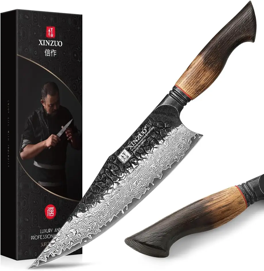 8.6 inch Professional Damascus Chefs Knife