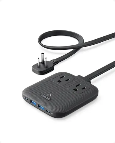 Anker Nano 67W Max 6-in-1 Travel Power Strip