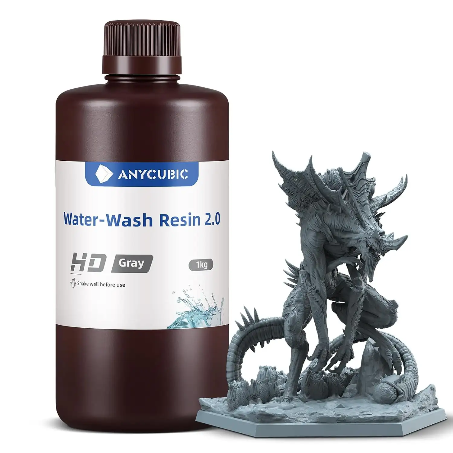 ANYCUBIC Water Washable Resin 2.0 8K