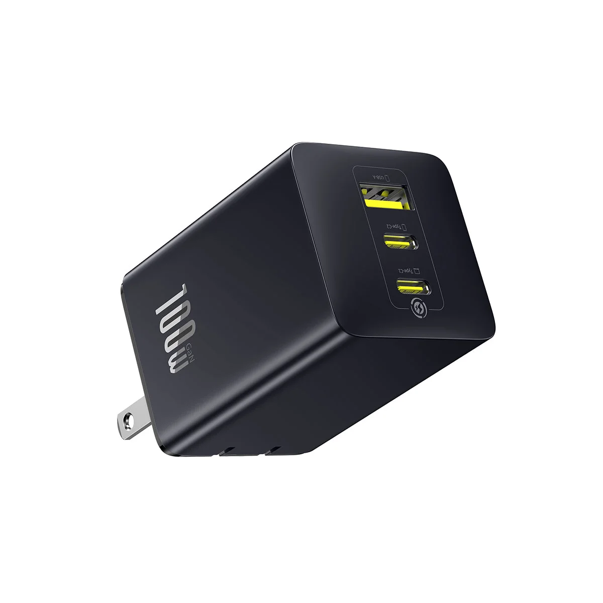 Baseus 100W USB C Charger Block 3-Port Foldable
