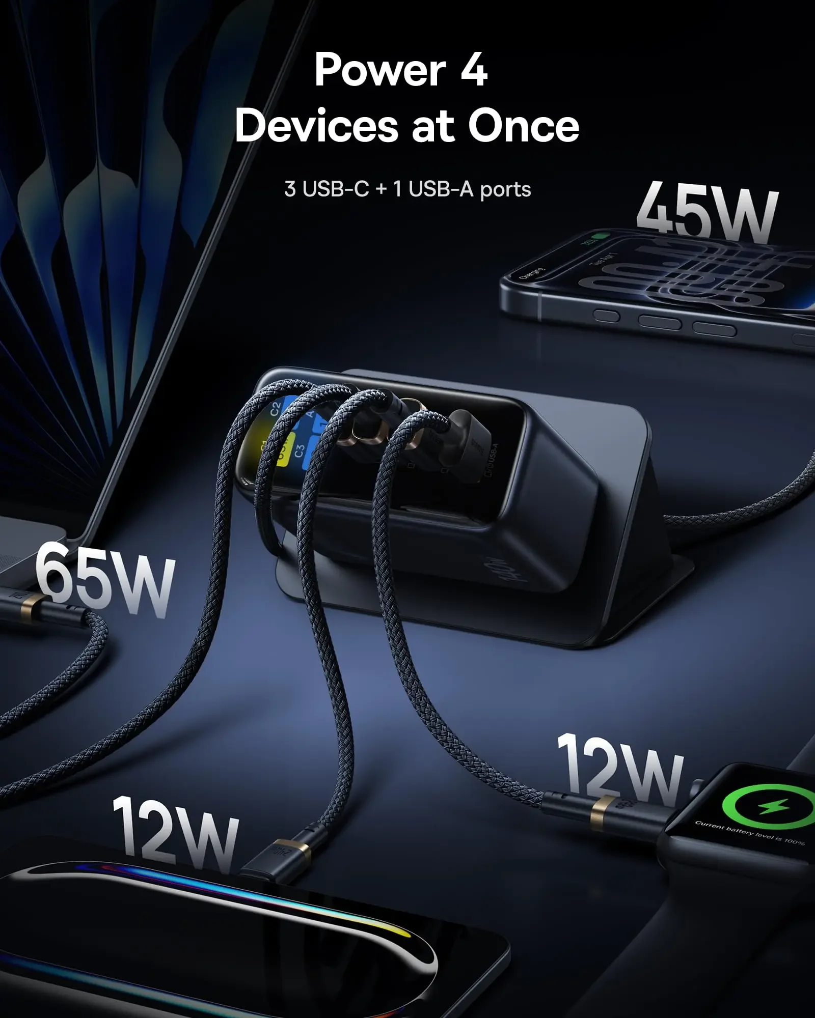 Baseus 140W Wall Charger PD 3.1