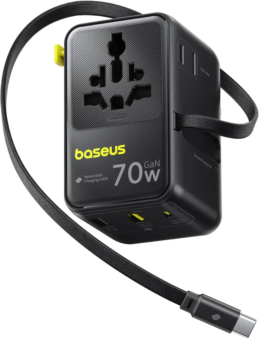 Baseus 70W Universal Travel Adapter
