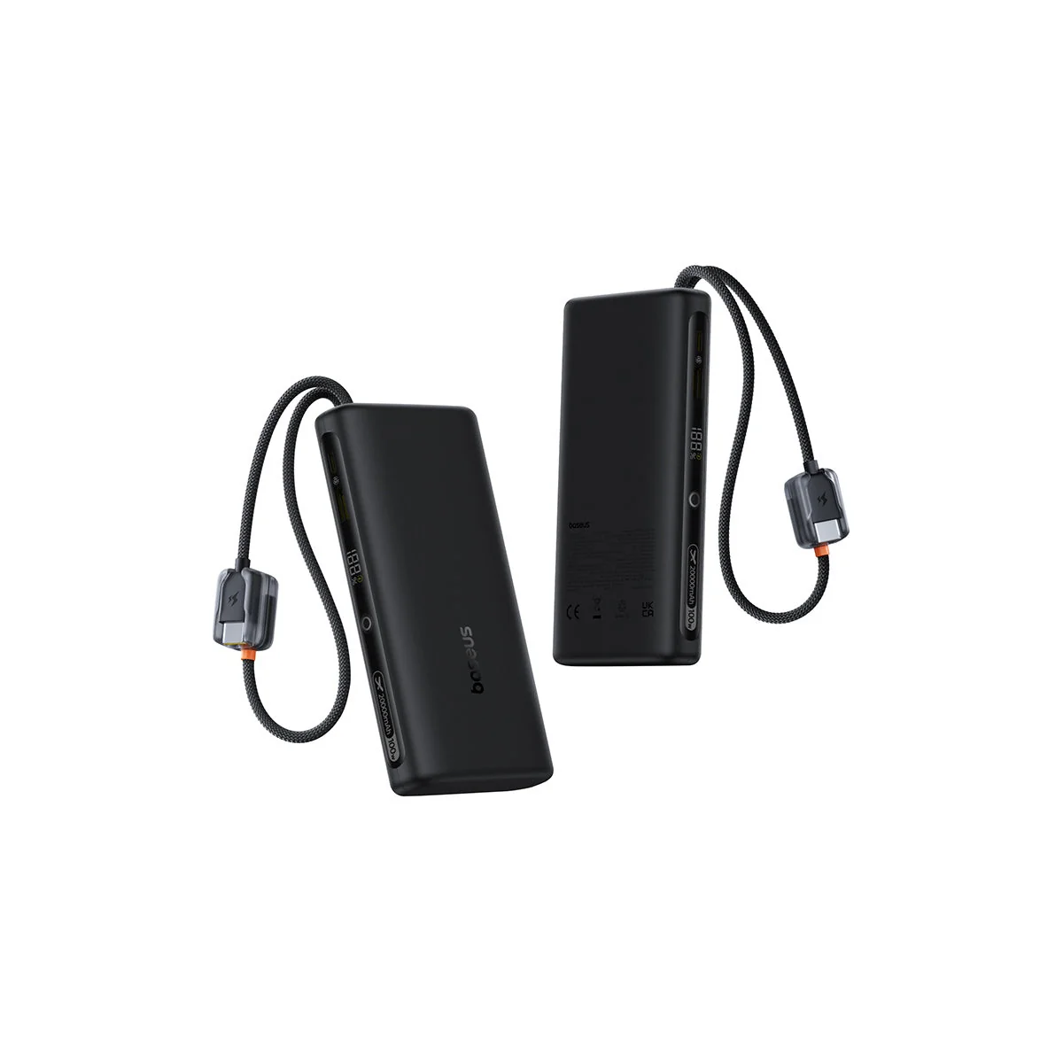 Baseus Portable Charger with Built in Cable