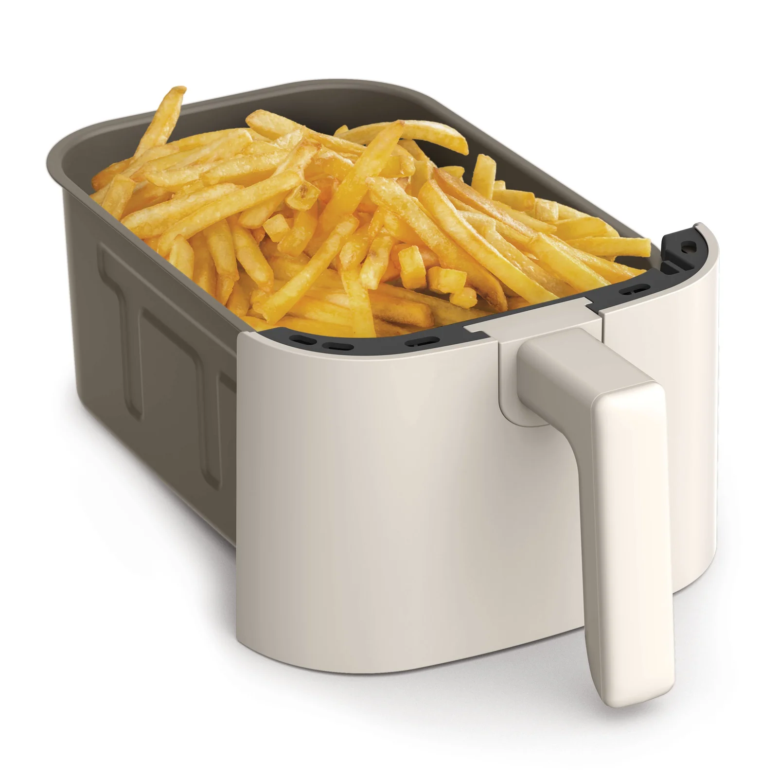 bella Fits-anywhere Slim 4qt Air Fryer, Non-Toxic Coating, Oatmilk