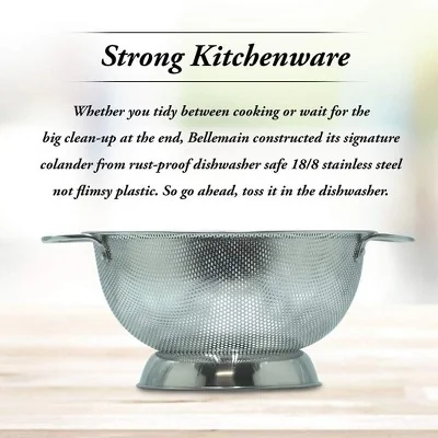 Bellemain Stainless Steel Colander 3 Qt
