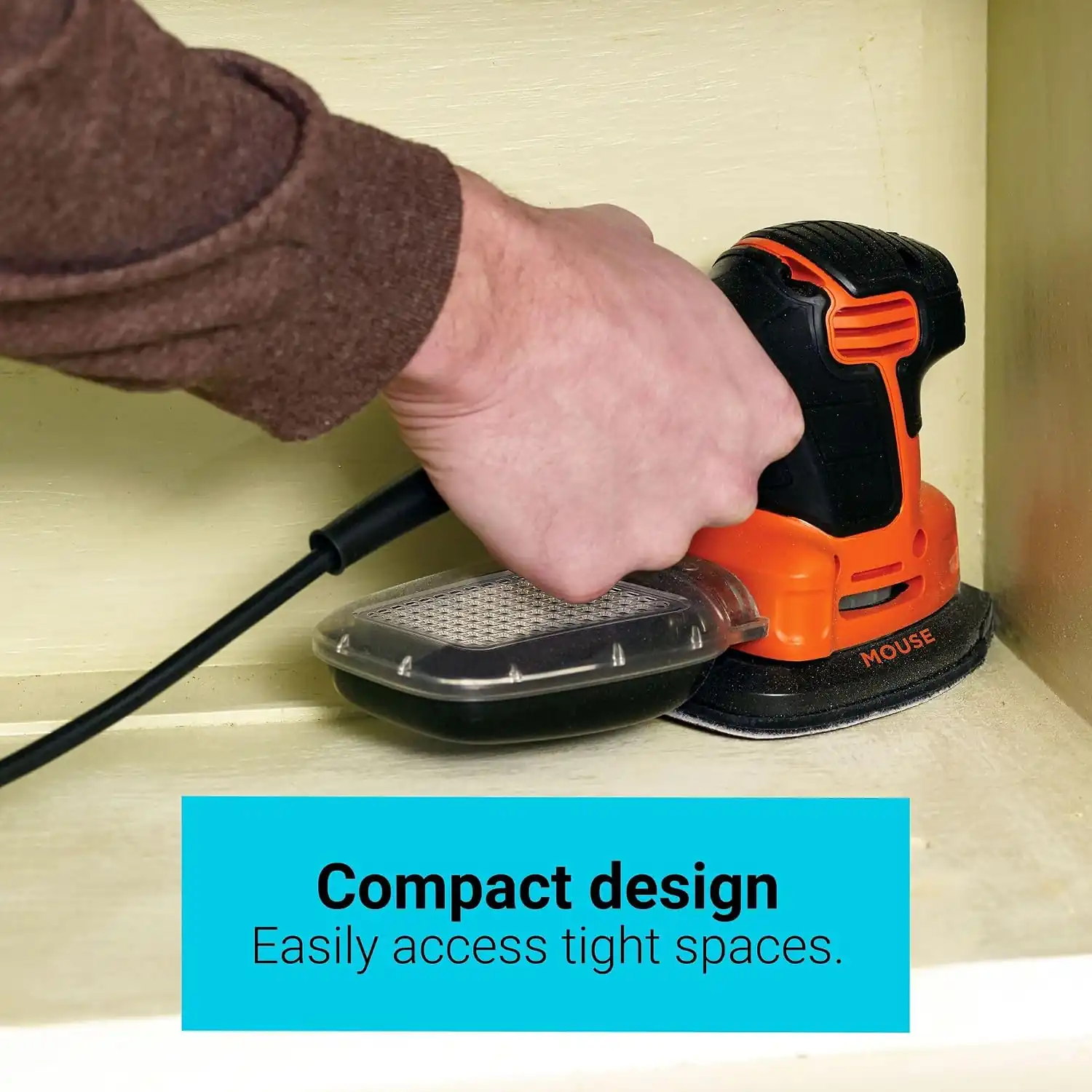 BLACK+DECKER Detail Sander 1.2 Amp