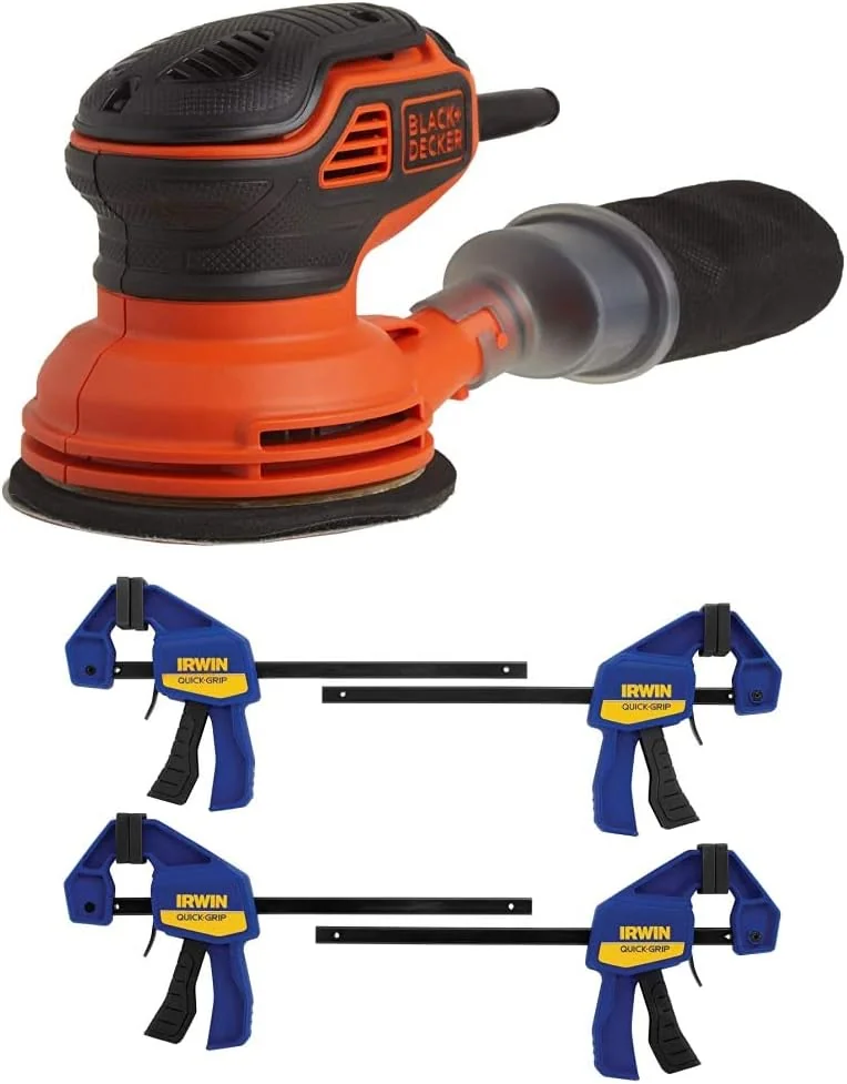 BLACK+DECKER Random Orbit Sander 5-Inch