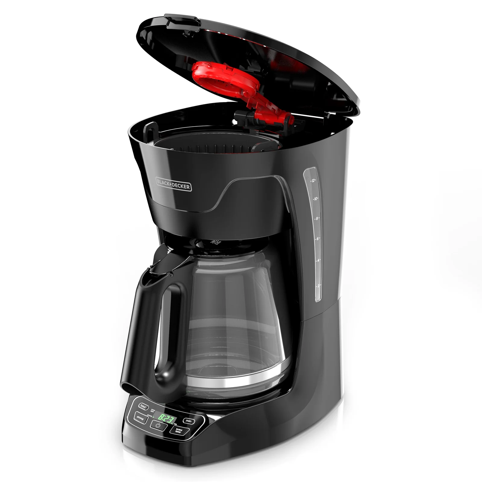 BLACK+DECKER 12-Cup Drip Coffee Maker with Vortex Brewing