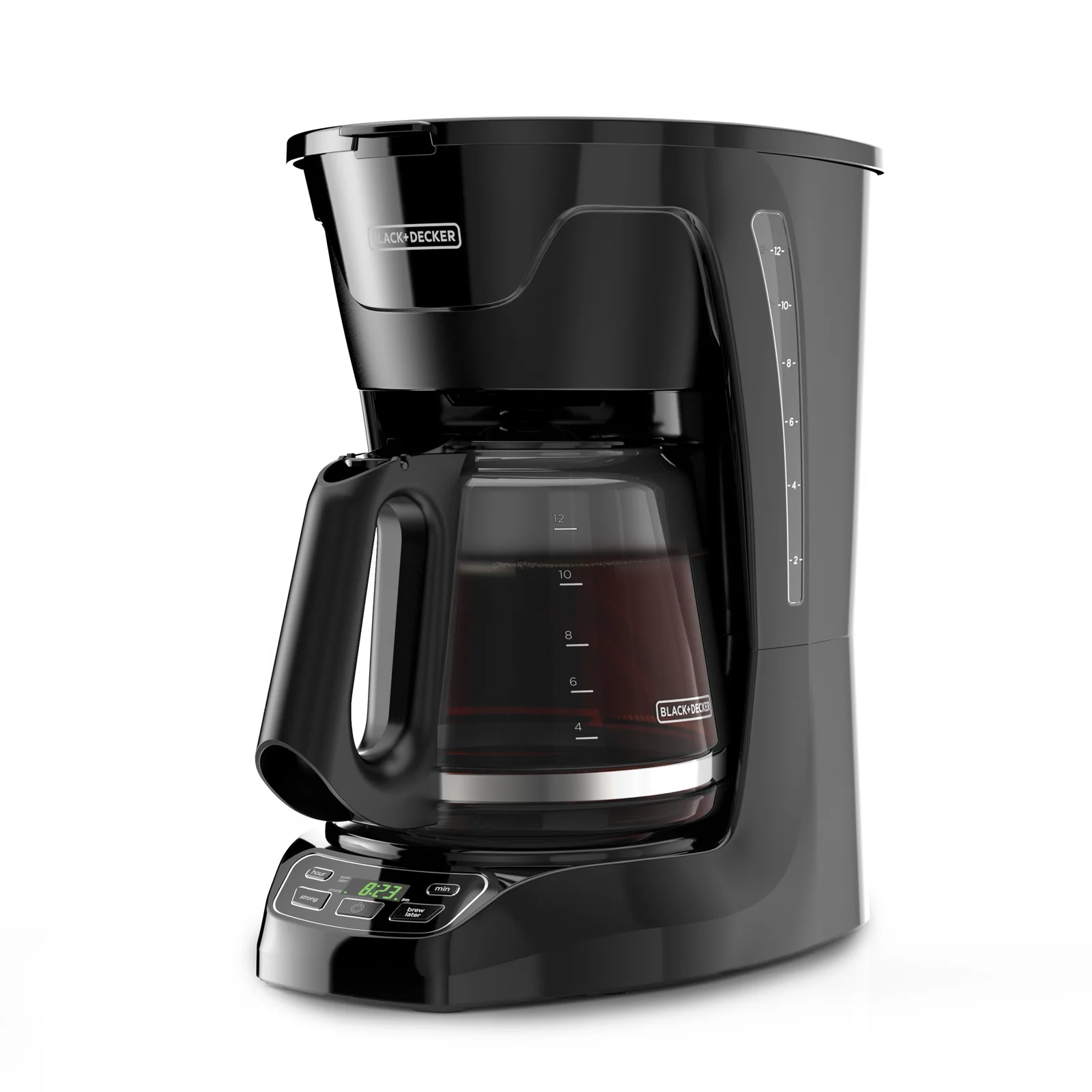 BLACK+DECKER 12-Cup Drip Coffee Maker with Vortex Brewing