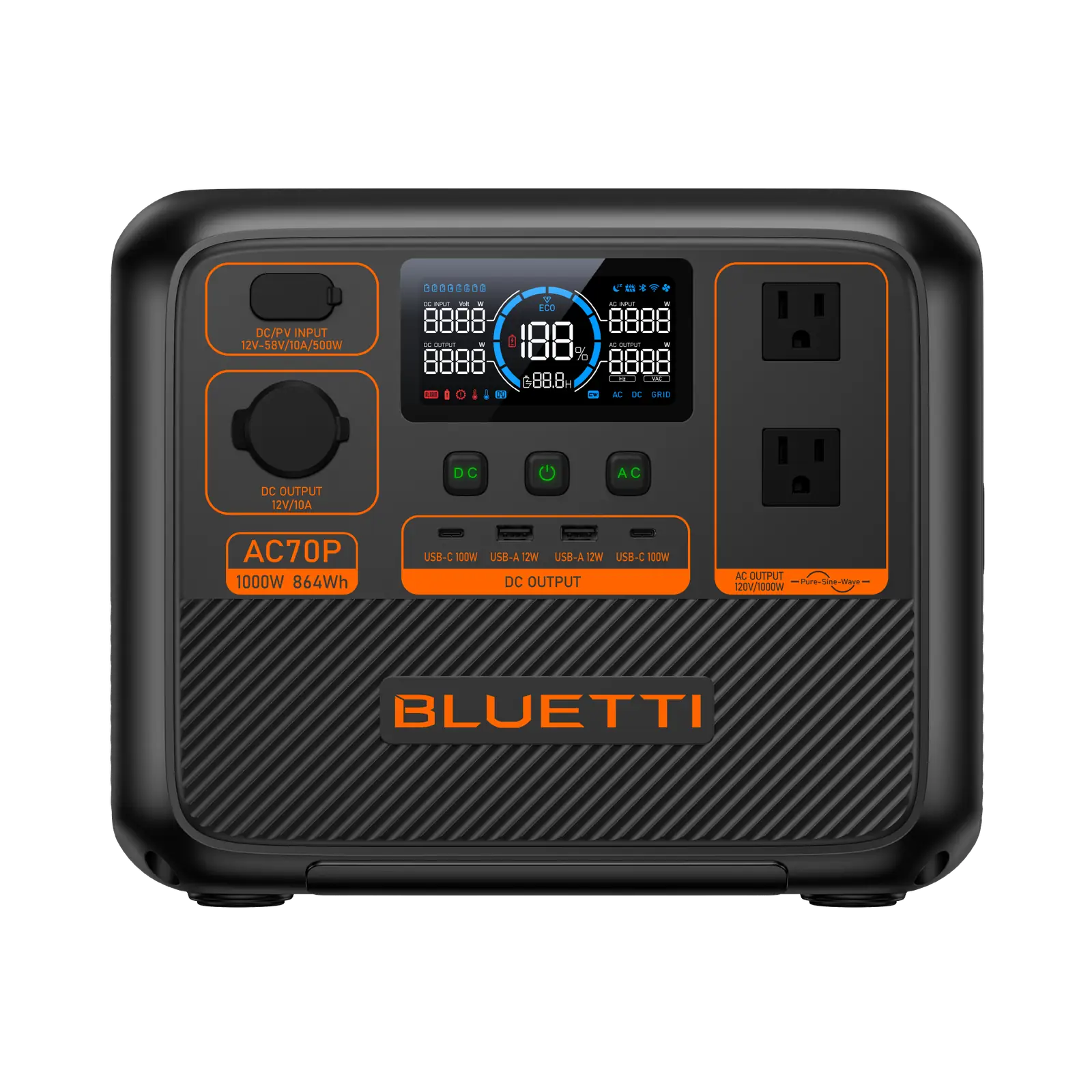 BLUETTI AC70P Portable Power Station