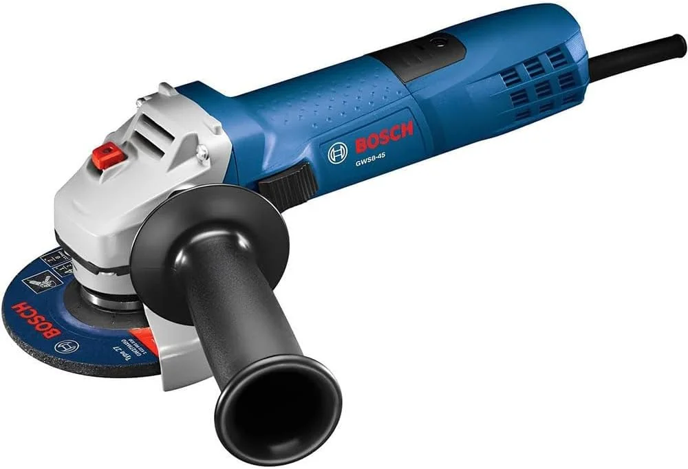 Bosch GWS8-45-RT 120V 7.5 Amp 4-1/2-In Corded Angle Grinder (Renewed)