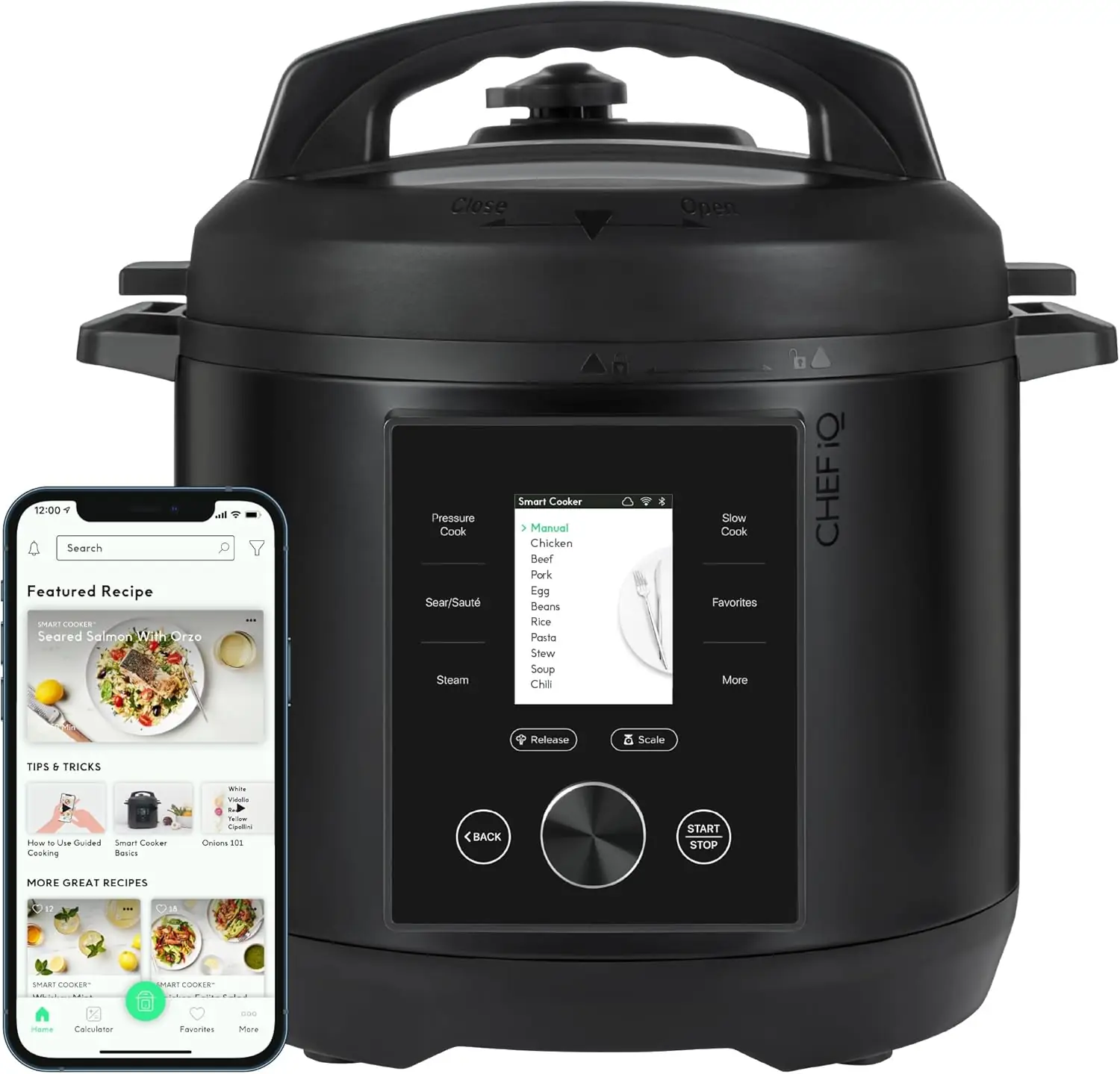 CHEF iQ Smart Cooker iQ Cooker 6Qt