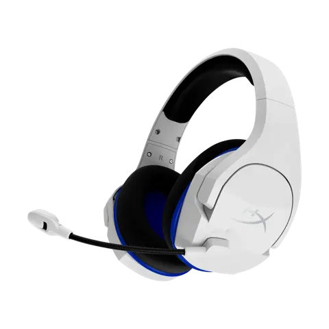 HyperX Cloud Stinger Core - Wireless Gaming Headset - PlayStation - White-Blue