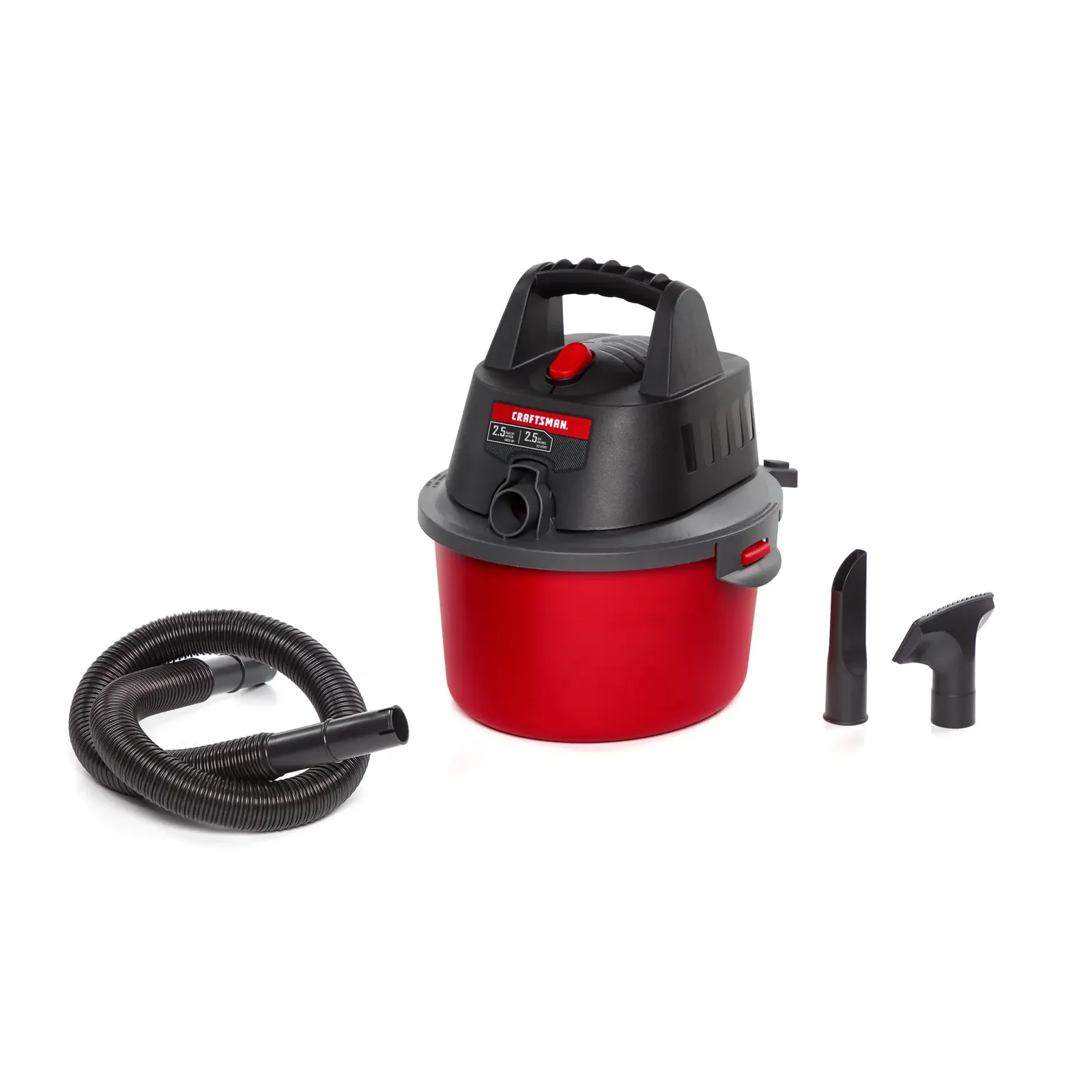 CRAFTSMAN CMXEVBE17250 2.5 Gallon 2.5 Peak HP Wet Dry Shop Vacuum