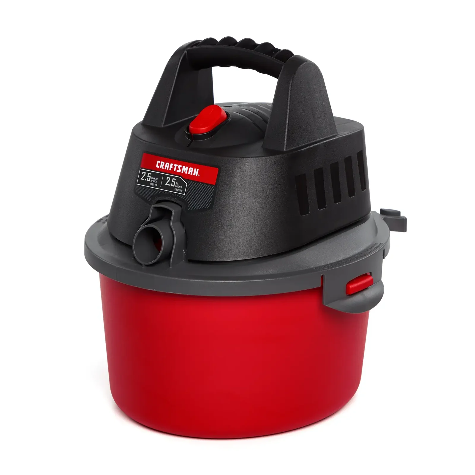 CRAFTSMAN CMXEVBE17250 2.5 Gallon 2.5 Peak HP Wet Dry Shop Vacuum