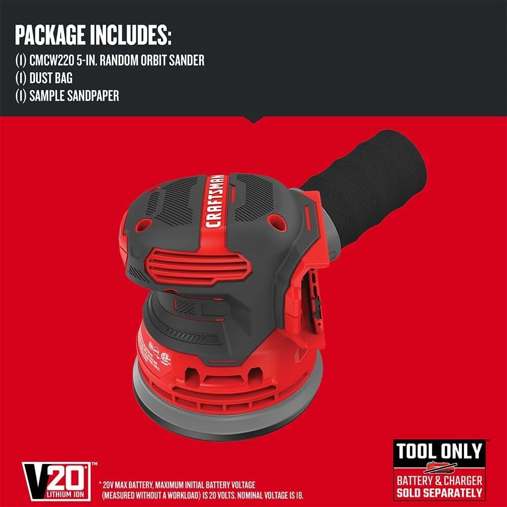 CRAFTSMAN V20 Orbital Sander