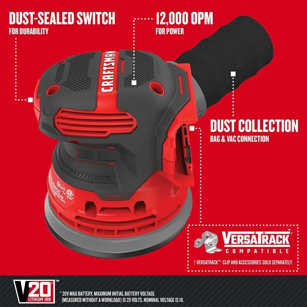 CRAFTSMAN V20 Orbital Sander
