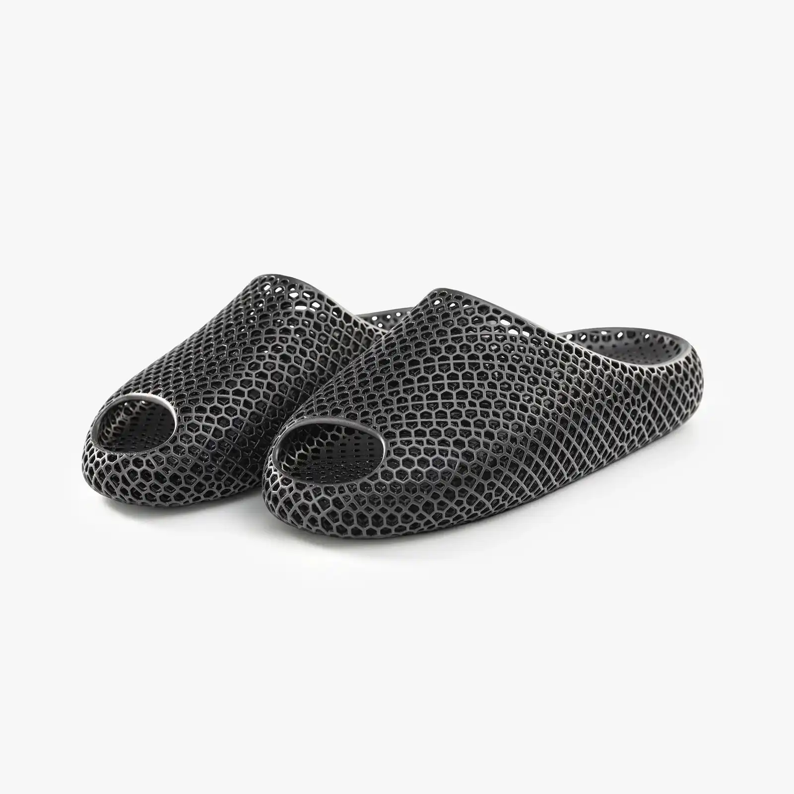 Creality AeroCloud 3D Printed Slippers - Black / 36