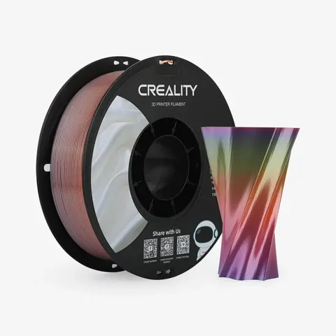 Creality CR-Silk 1.75mm PLA 3D Printing Filament 1kg - Rainbow