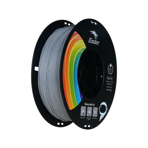 Creality Ender 1.75mm PLA+ 3D Printing Filament 1kg - Grey