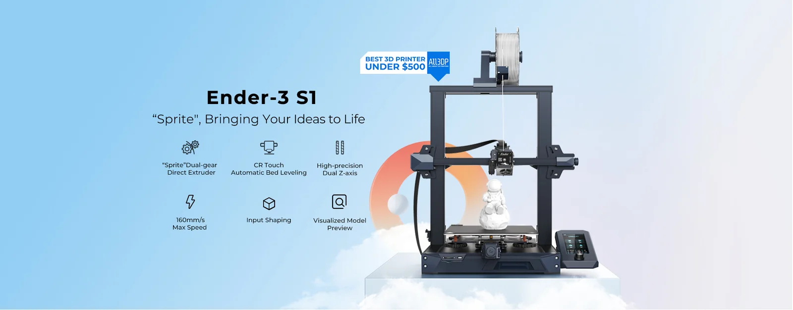 Creality Ender-3 S1 3D Printer