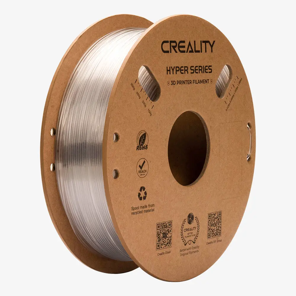 Creality Hyper PETG Filament 1.75mm 1kg - TRANSPARENT