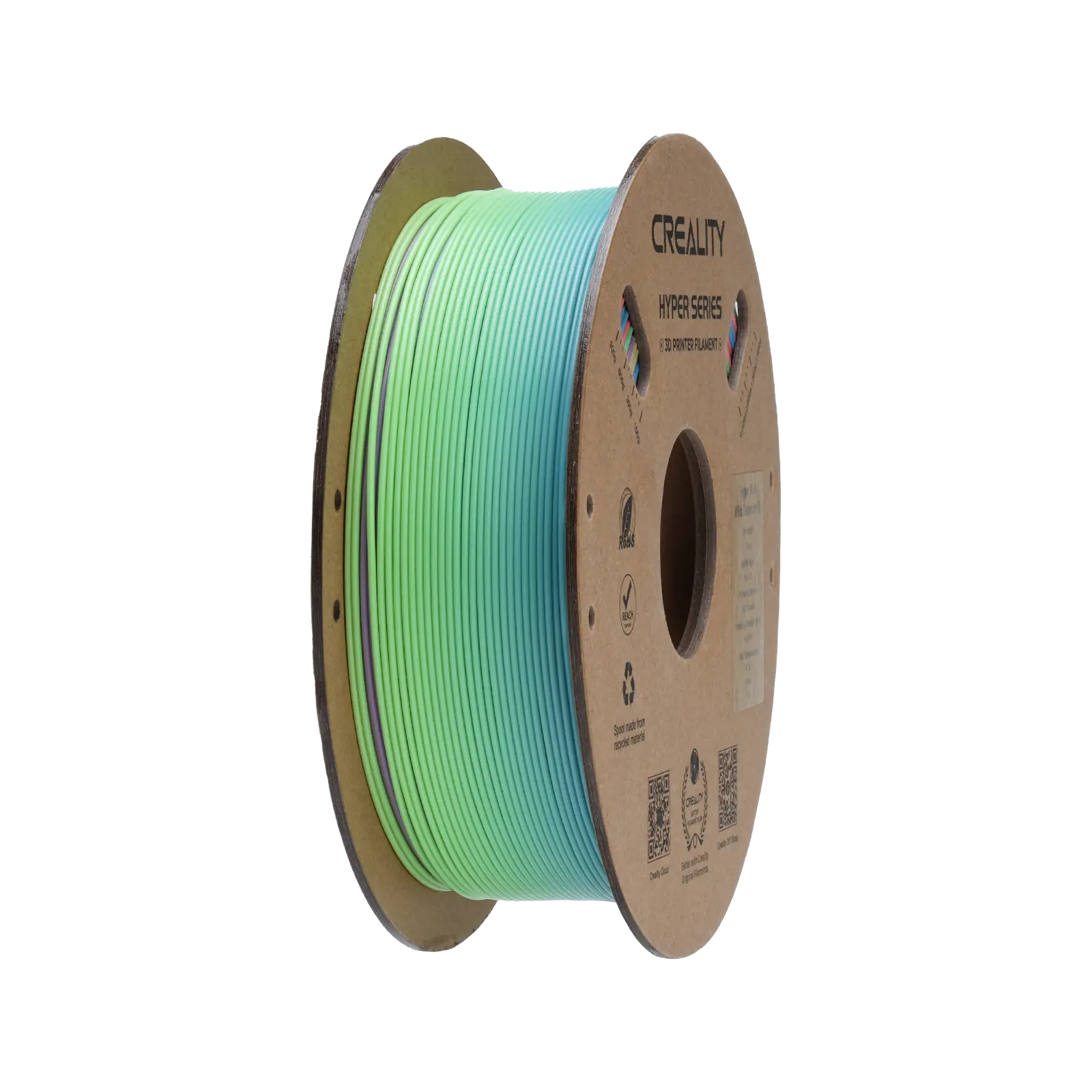 Creality Hyper Rainbow PLA 3D Printing Filament 1kg - Wild Blossom-Short