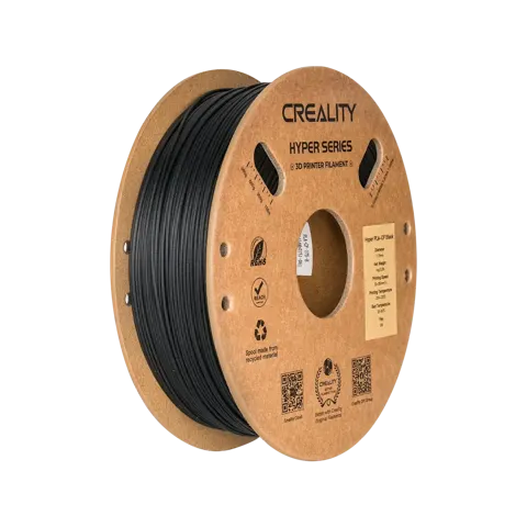 Creality Hyper Series PLA Carbon Fibre 3D Printing Filament 1kg - Black
