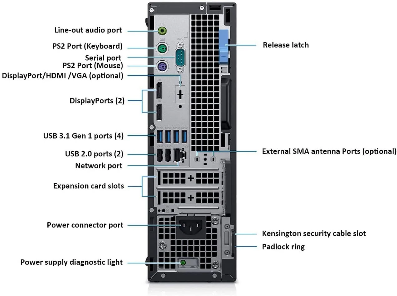Dell OptiPlex 7070 SFF Desktop Computer PC