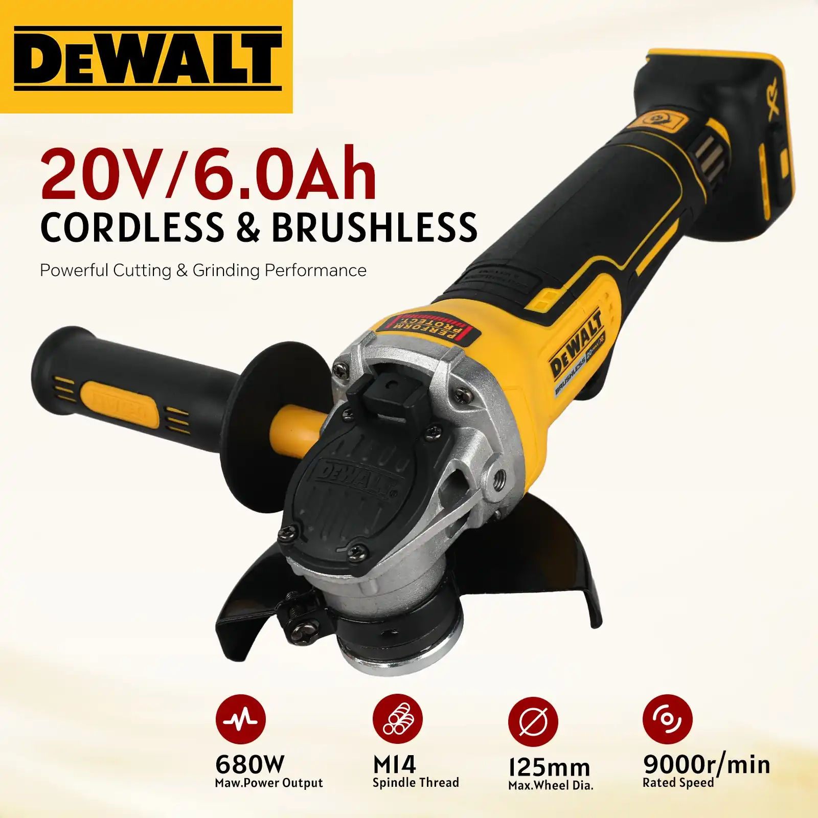 DEWALT DCG405 Angle Grinder