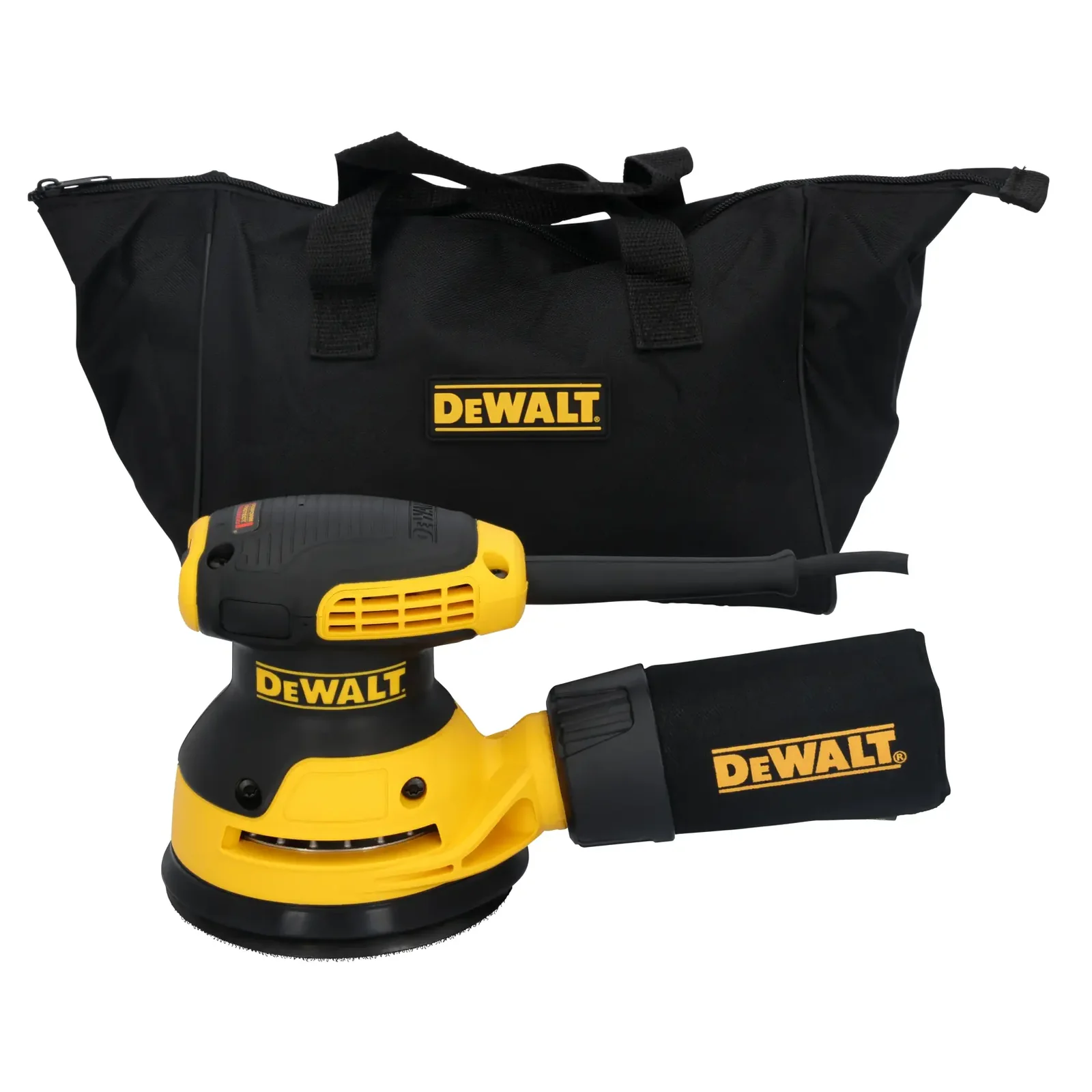DEWALT 5 in. Single Speed Random Orbit Sander Kit - H&L Pad