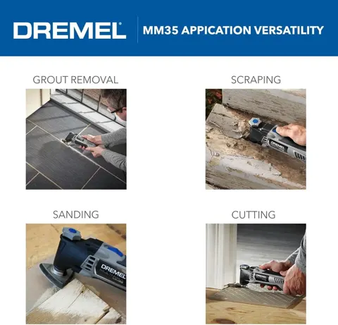 Dremel Multi-Max™ MM35-02 3.5 Amp Oscillating Tool Kit with Variable Speed