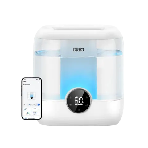 DREO 6L Smart Humidifier for Bedroom, Large Room