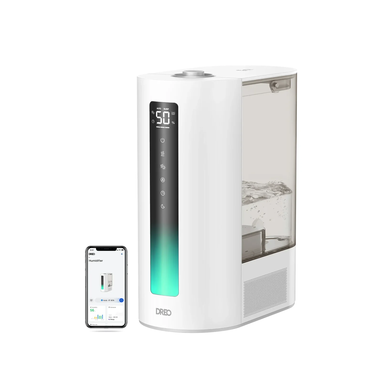 Dreo HM713S Smart Humidifier (6L, Warm & Cool Mist)