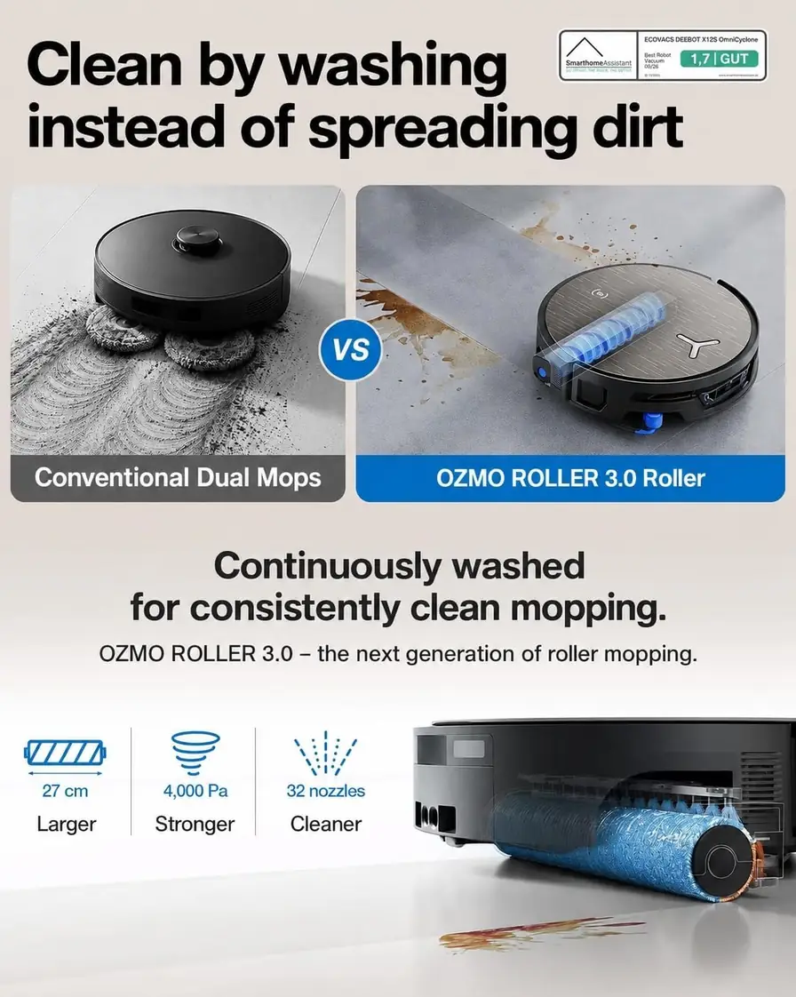 ECOVACS DEEBOT X12S PRO Omni