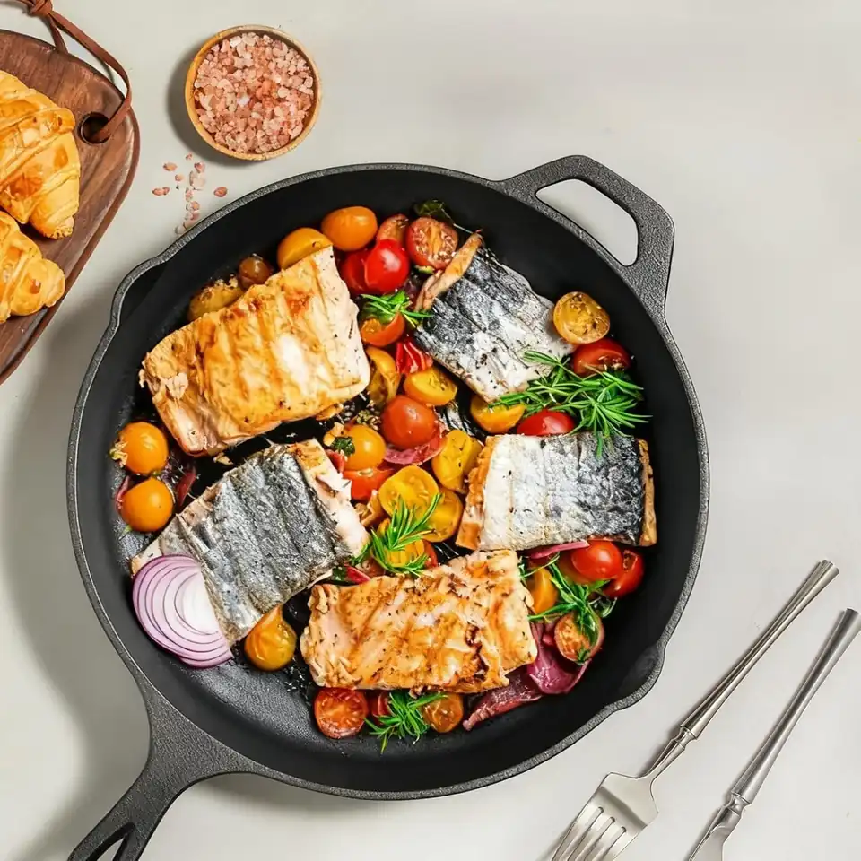 EWFEN 3 Ply Stainless Steel 11-Piece Cookware Set with Lids