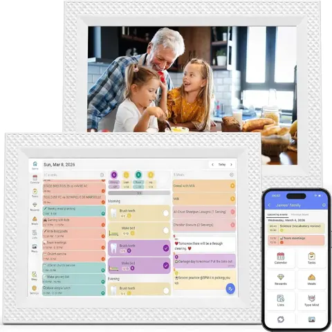 Forc 10.1-Inch Digital Calendar Smart Family