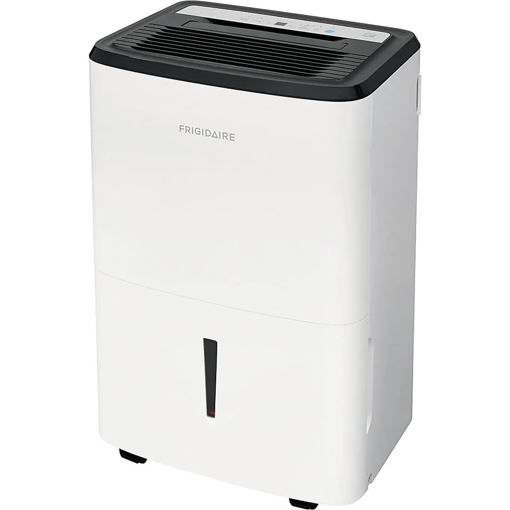 Frigidaire FFAD5033W1 50-Pint Dehumidifier with Effortless Humidity Control