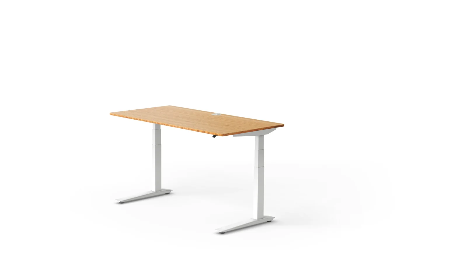 Fully Jarvis Standing Desk 60" x 30" Natural Bamboo Top