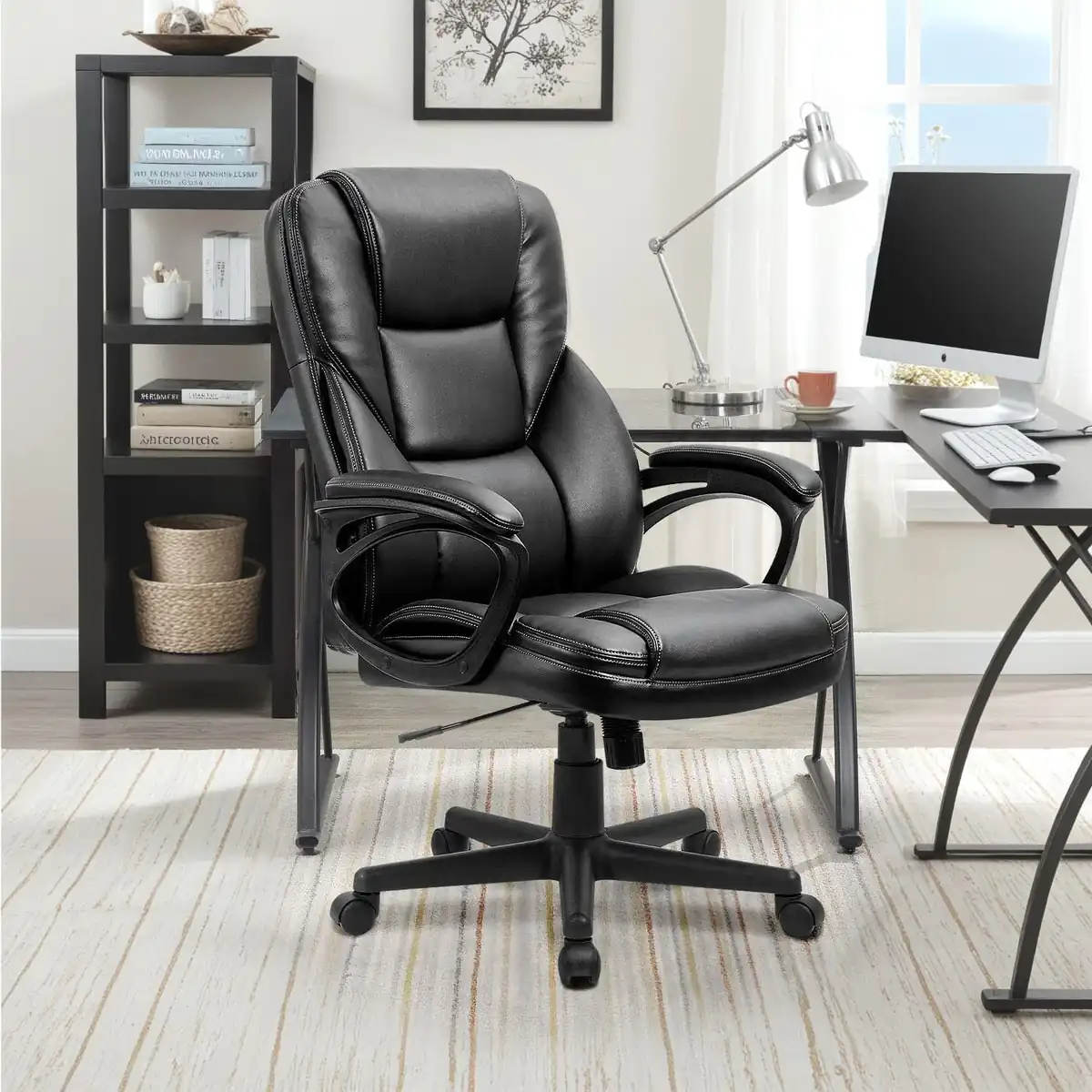 Furmax Office Executive Chair High Back Adjustable Managerial Home Desk Chair
