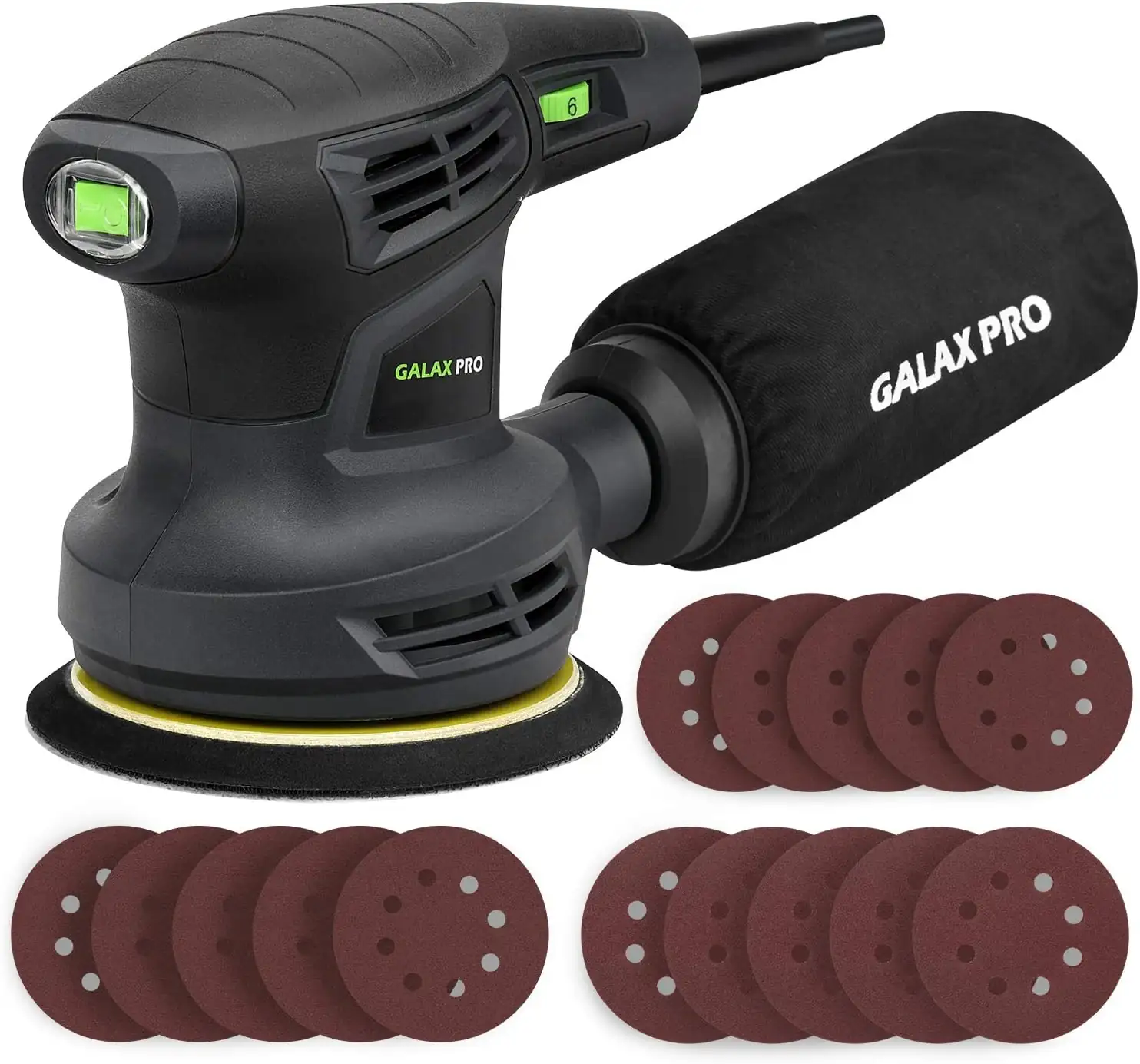 GALAX PRO 13000OPM Random Orbital Sander 6 Variable Speed