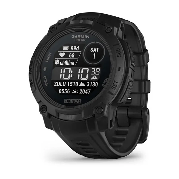 Garmin Instinct 3 Tactical Solar (Black, 45mm)