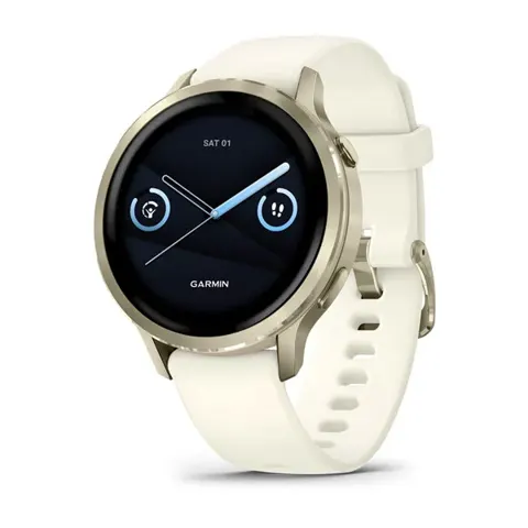 Garmin Venu 4 41mm (Bone Silicone Band)