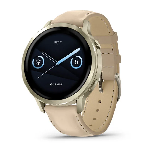Garmin Venu 4 (Light Sand Leather, 41mm)