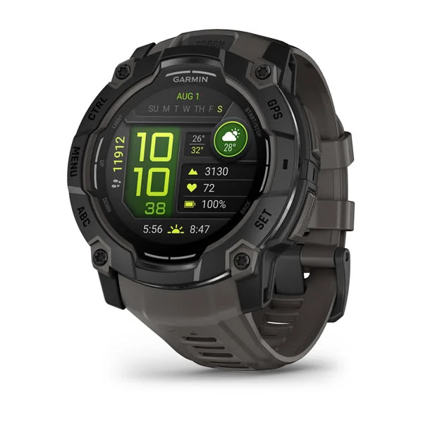 Garmin Instinct 3 AMOLED (Charcoal, 50mm)