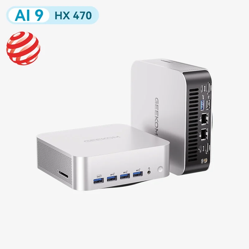 GEEKOM A9 Max (Ryzen AI 9 HX 470, 32GB, 2TB)