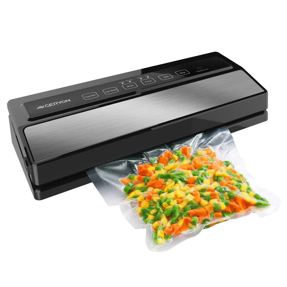GERYON Vacuum Sealer Machine with Built-in Cutter