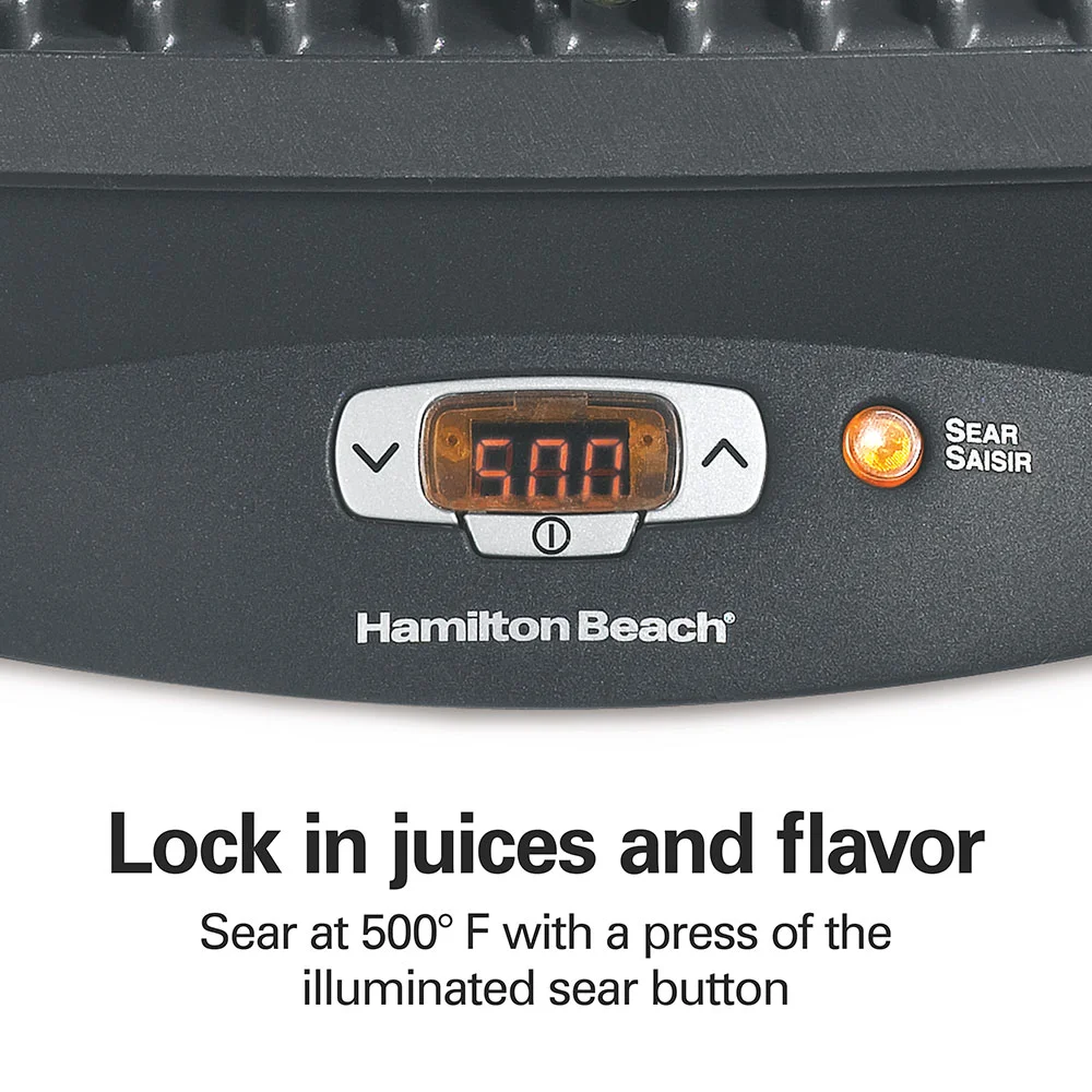 Hamilton Beach Steak Lover's Electric Indoor Grill