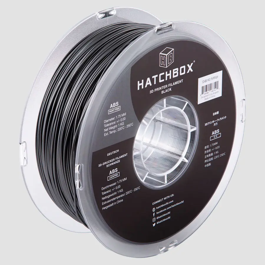 HATCHBOX Paint-Free ABS